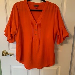 NWOT Ruffle sleeve blouse